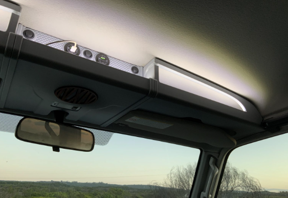 BUSHINDABA Land cruiser 79 Full Face Roof Console S/C GREY (2024+)