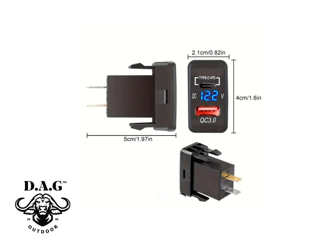 Toyota HILUX D4D C Type Fast Charger