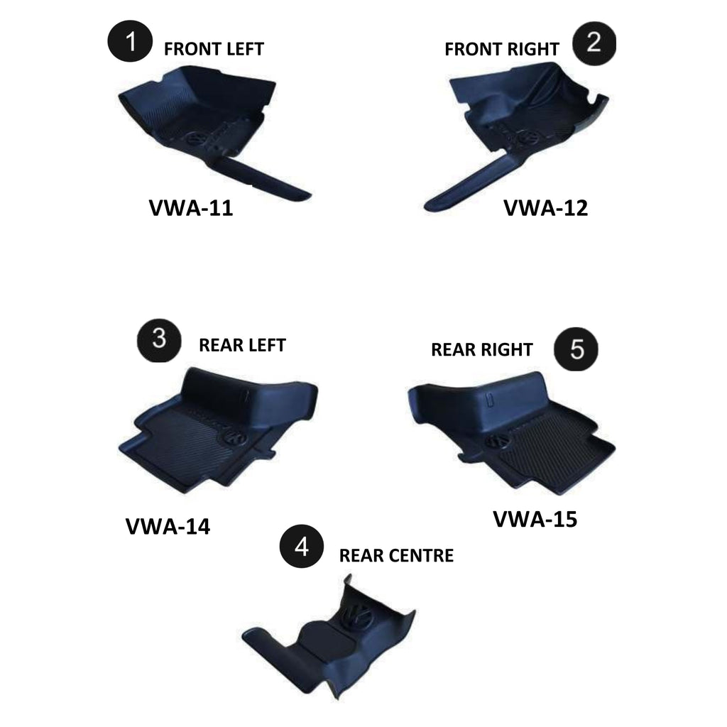 VW AMAROK 2023- PRESENT | LEFT REAR MAT [3]