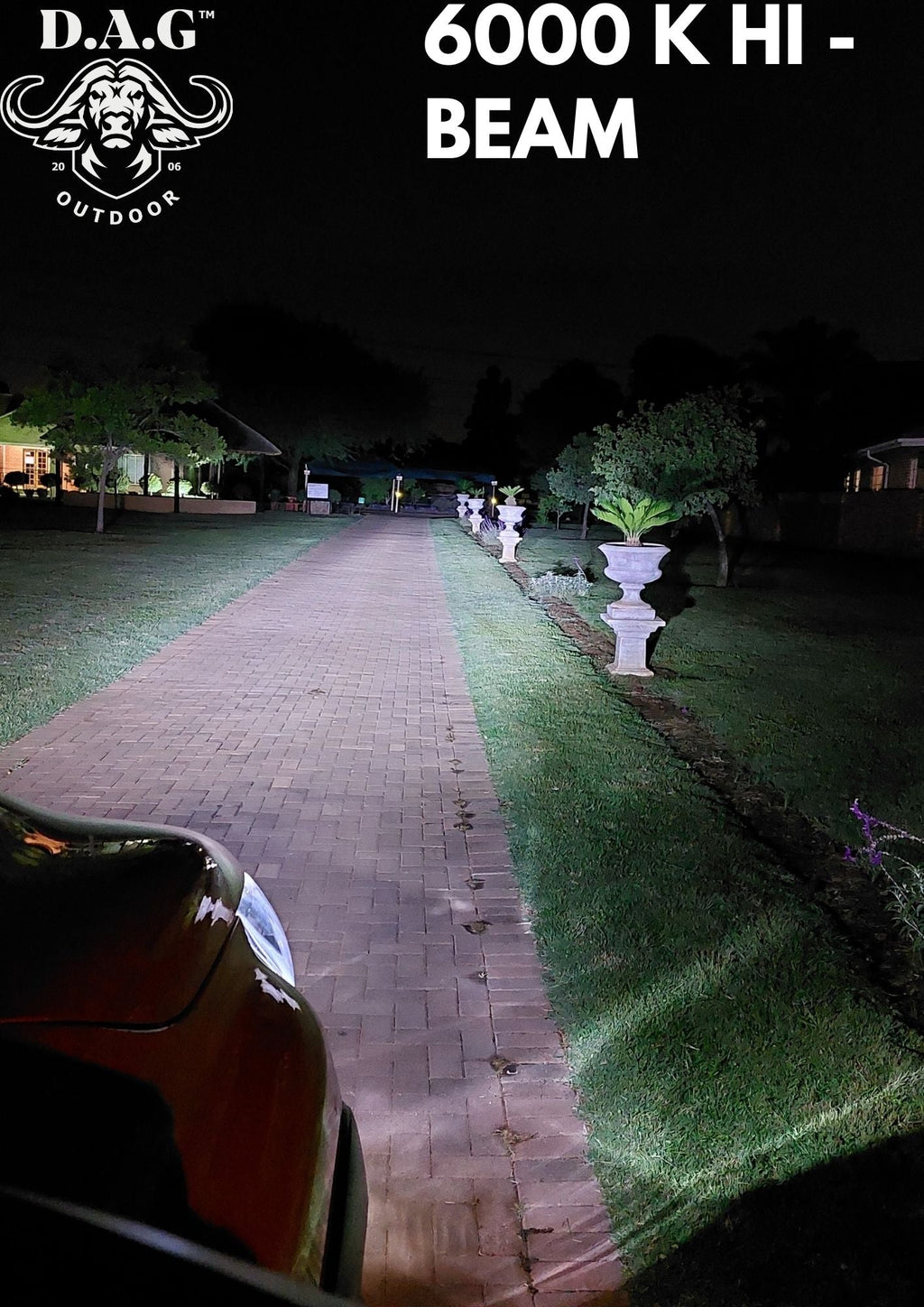 D.A.G | H4  Multi Color LED Headlight replacement globe
