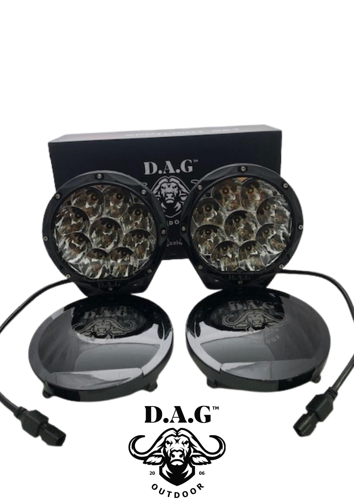 D.A.G | 7" 90W LED Spotlight Set