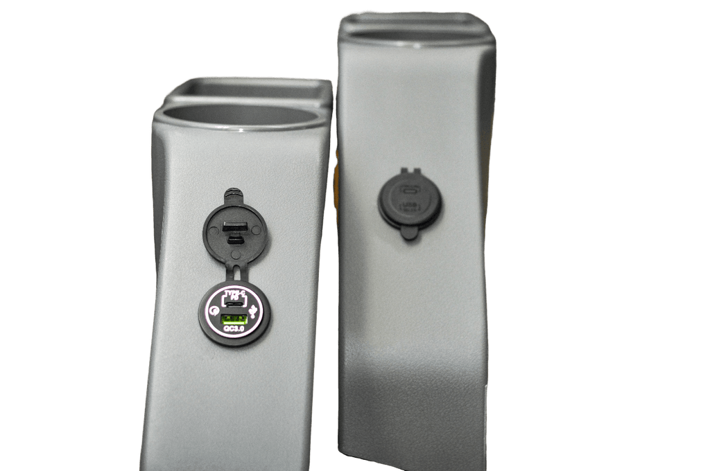 Land Cruiser 70 Series Rear Cupholder and USB