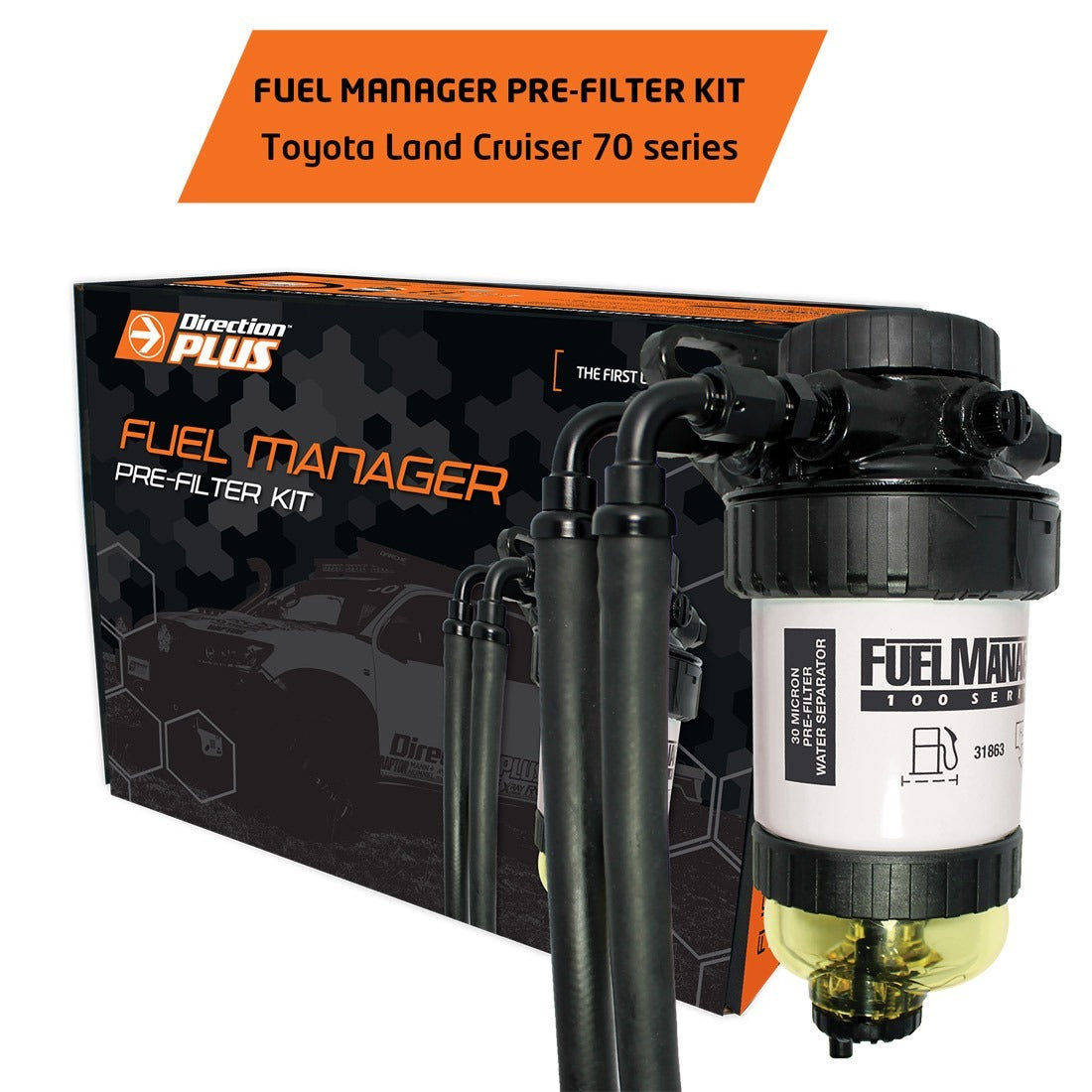 FUEL MANAGER PRE-FILTER KIT LAND CRUISER 70 SERIES