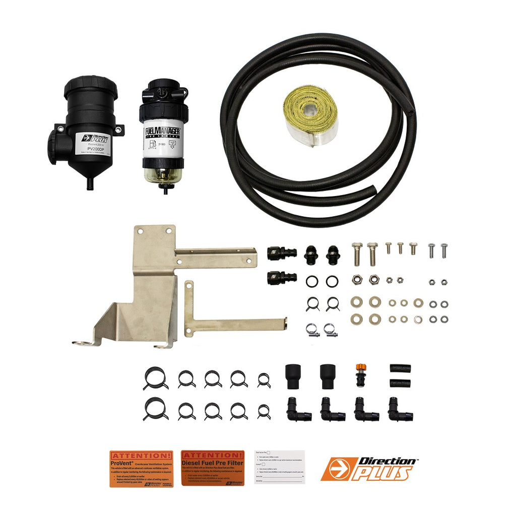 FUEL MANAGER PRE-FILTER + CATCH CAN KIT LAND CRUISER 70