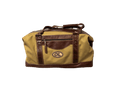 Leather and Canvas Luggage Bag