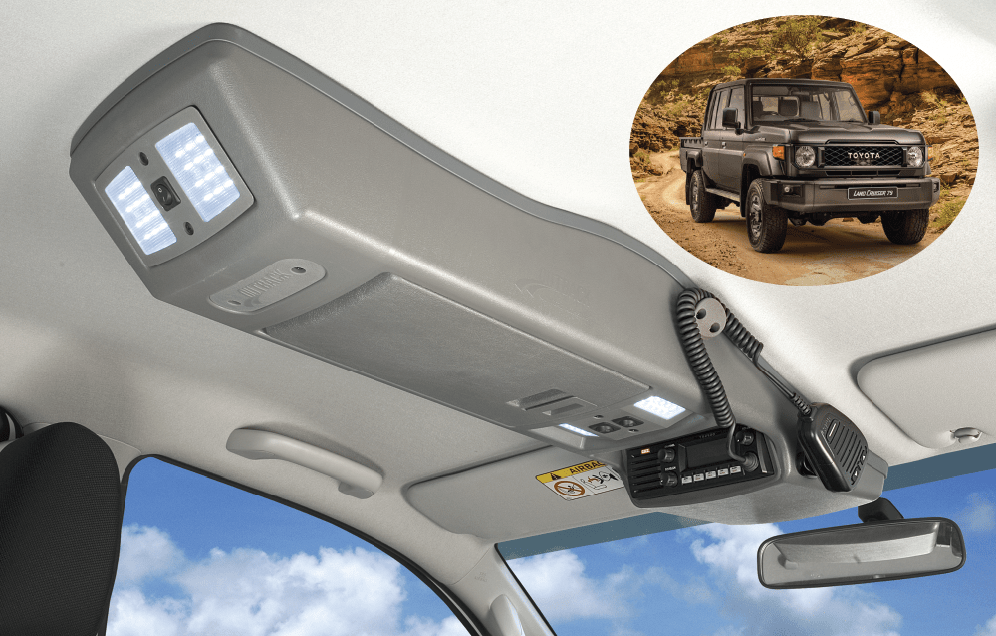 Roof Console Land Cruiser 79 Double Cab (2024)