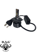 D.A.G | H16/H18/H19  Multi Color LED Headlight replacement globe