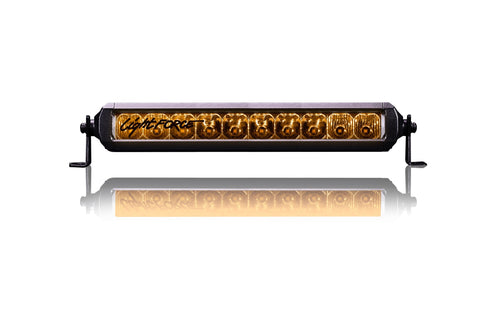 10″ Single Row Viper Amber LED Light Bar