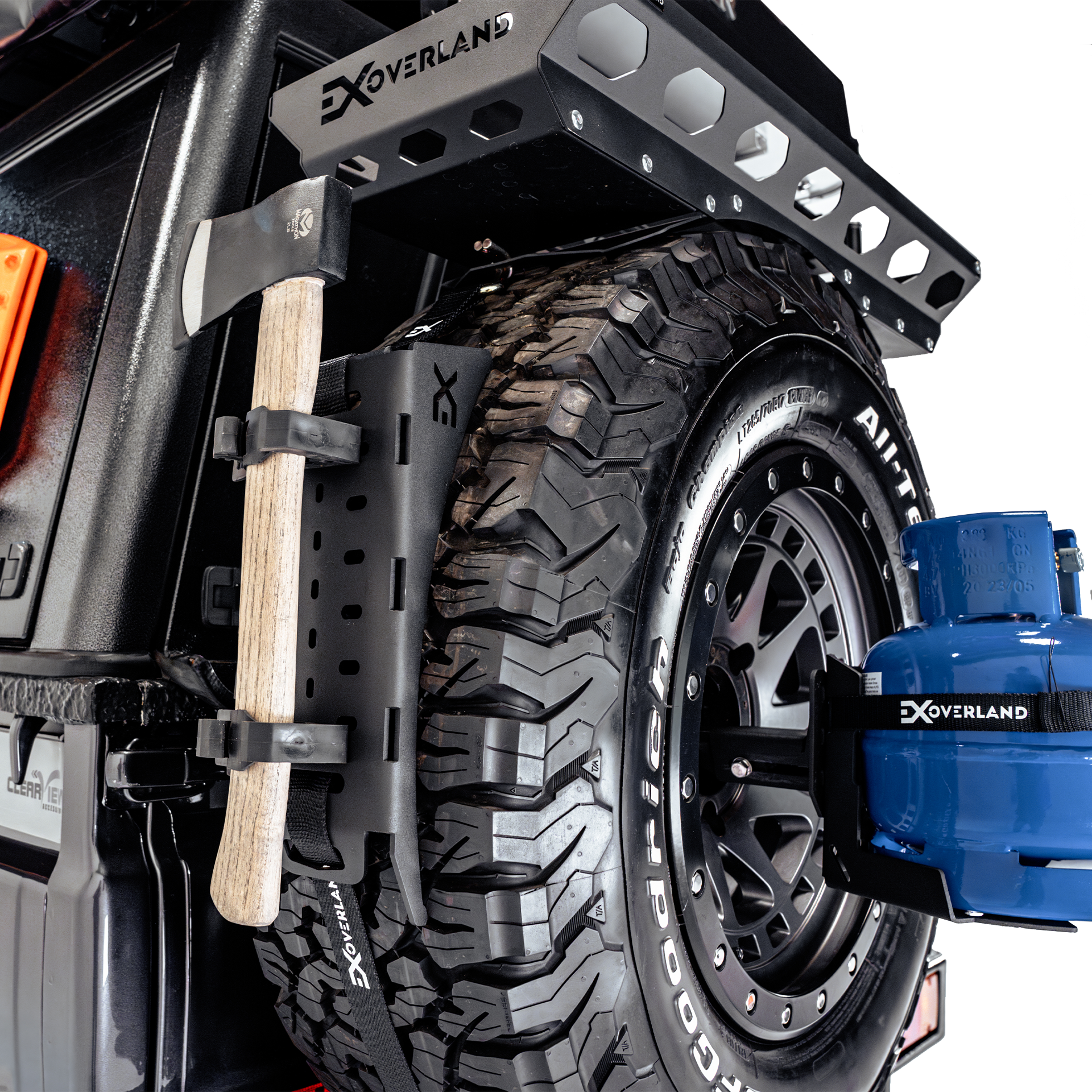 Spare Wheel Bracket Mount – Generic / light duty [Spade / Items]