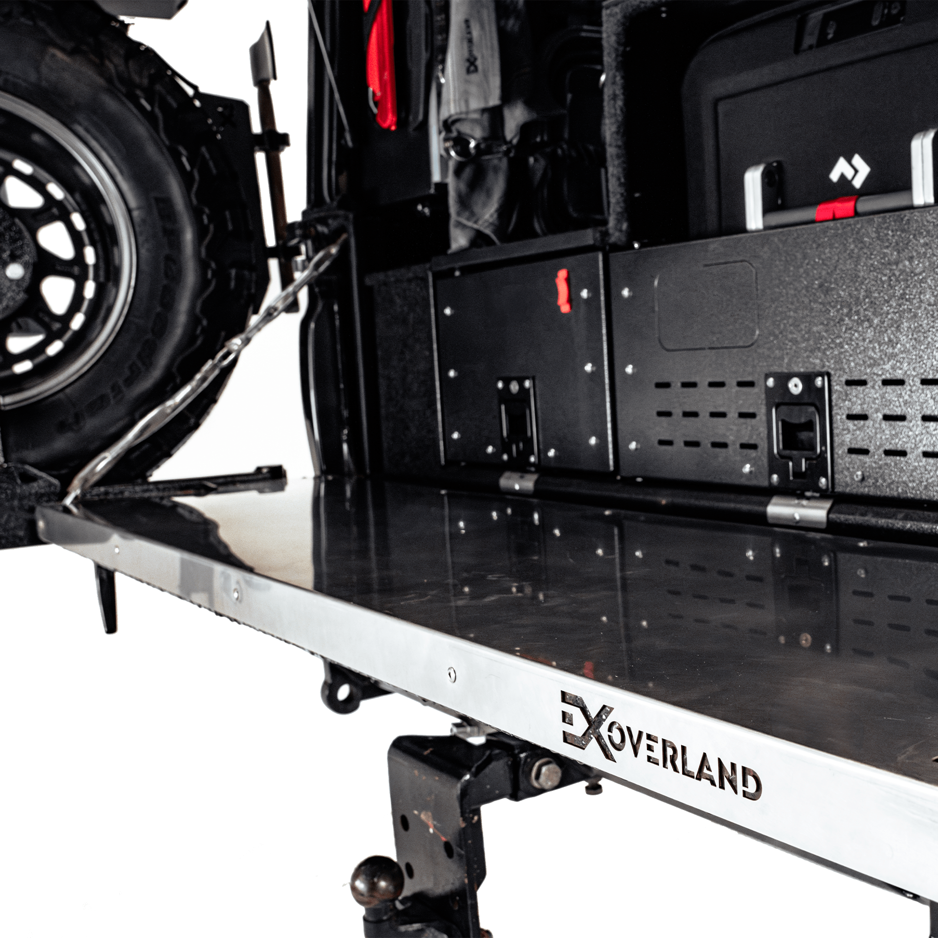 Tail Gate Working Surface Shelf [Land Cruiser 79 DC]