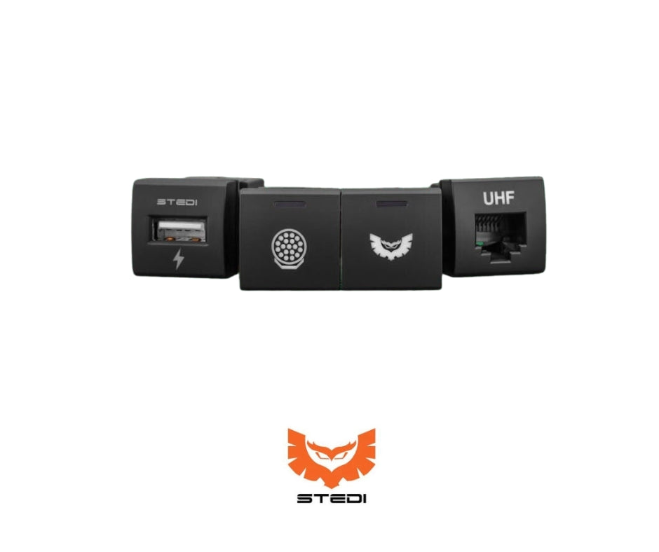STEDI Square Type Push Switch | Spotlights