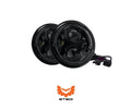 STEDI | 7 Inch LED Headlight Land Cruiser Pair [CARBON BLACK]