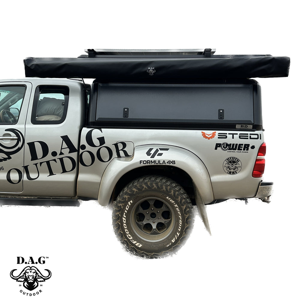 D.A.G XL 2.5M 270 Degree Buffalo Wing Awning