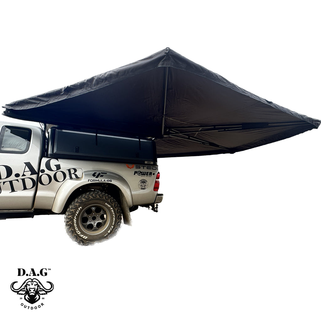D.A.G XL 2.5M 270 Degree Buffalo Wing Awning