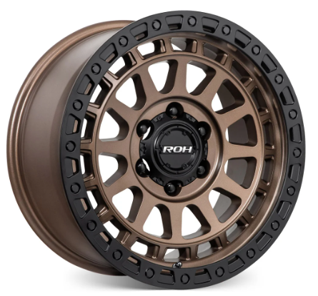 ROH Assault 17x9 -12 5/150 Matt Black Bronze