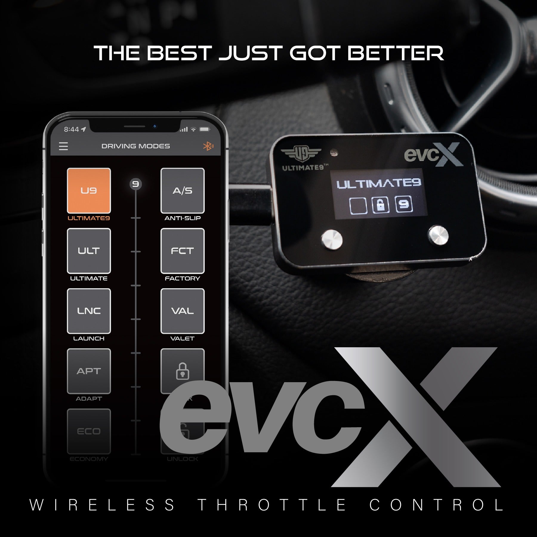 Ultimate 9 EVCX Throttle Controller