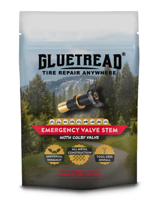 GlueTread Emergency Valve Stem 2-Pack