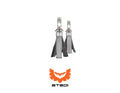 STEDI HB3 (9005) COPPER HEAD LED HEADLIGHT GLOBES (PAIR)