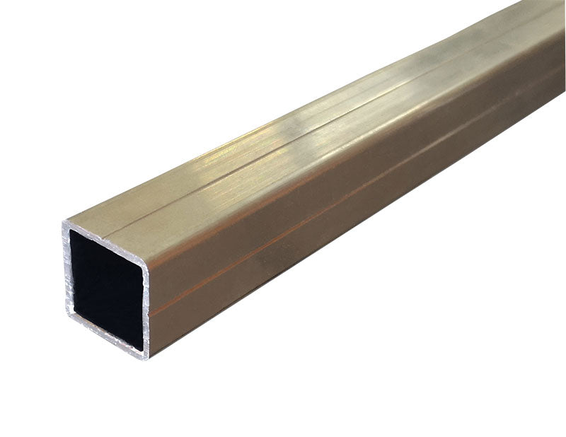 alu-19mm. 19mmx19mmx1.6mm Alu Square Tubing - 2 meter