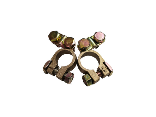 bat-terminal. Plated battery terminal set