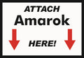 4x4 direct stickers 1. Attach Amarok Here - Sticker