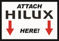 4x4 direct stickers 3. Attach Hilux Here - Sticker