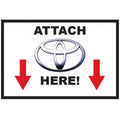 st-attachtoyota#1. Attach Toyota Here - Sticker