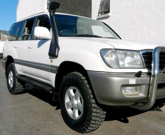 ST100A #1. Land cruiser 100 snorkel