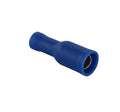 bullet-fem-blue. Female bullet terminal blue