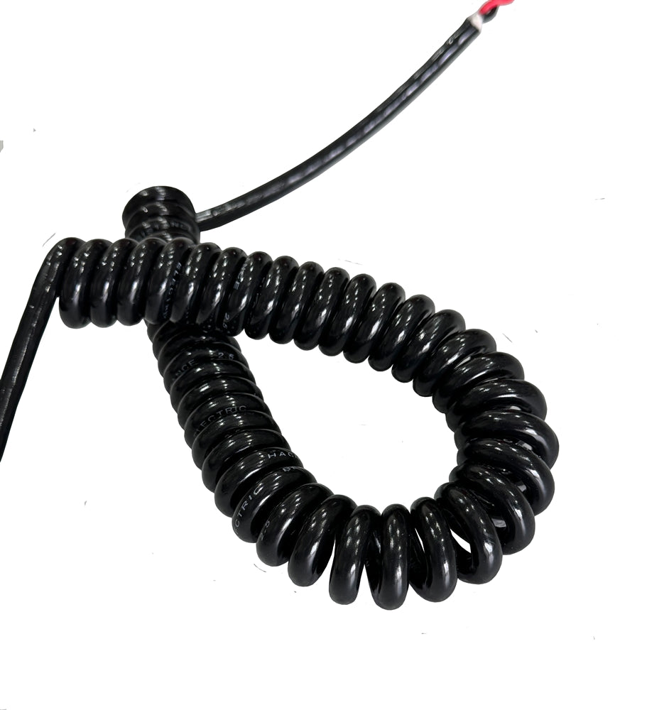 wire-coil. Retractable Coiled cable