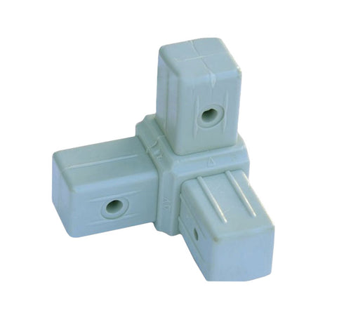 3-way-grey-ind-25mm-connect-it. 3-way Connect-It Ind grey 25mm