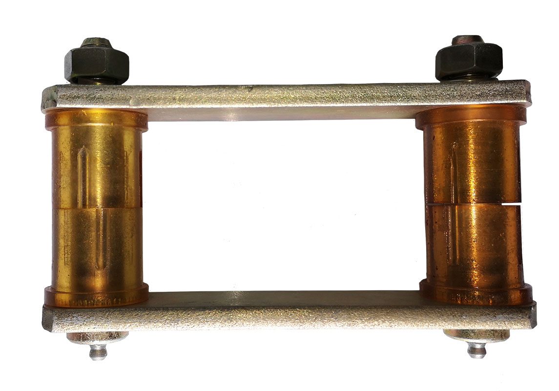 ext-shackle-Jimny-front-(3). Jimny 1988 Front Extended Shackles - set of 2