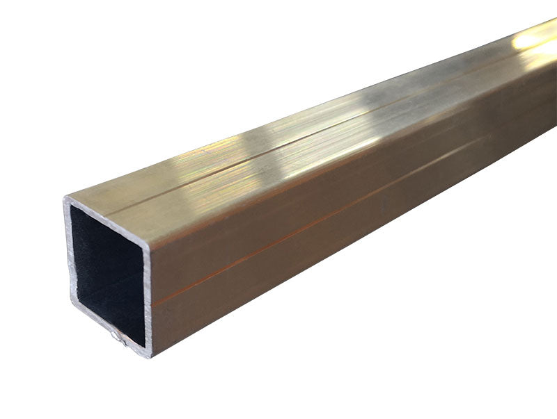 alu-25mm. 25mmx25mmx1.8mm Alu Square Tubing - 1.5 meter