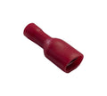 1mm-Fully-Insulated-female-terminal. Fully insulated female termnal red
