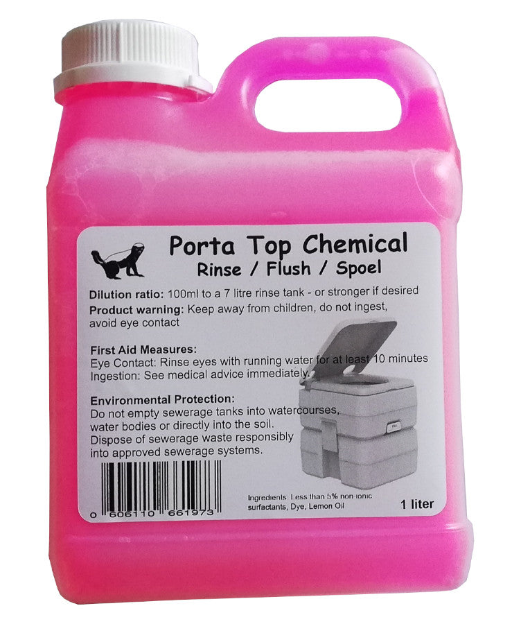 portachem-top. Porta potty top fluid