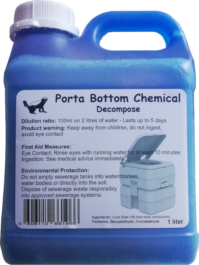 portachem-bottom. Porta potty bottom fluid