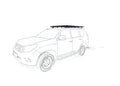 11-k9-rak-toyota-prado-150-f. Roofrack Prado 150
