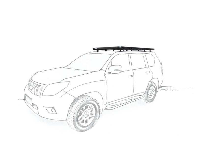 11-k9-rak-toyota-prado-150-f. Roofrack Prado 150