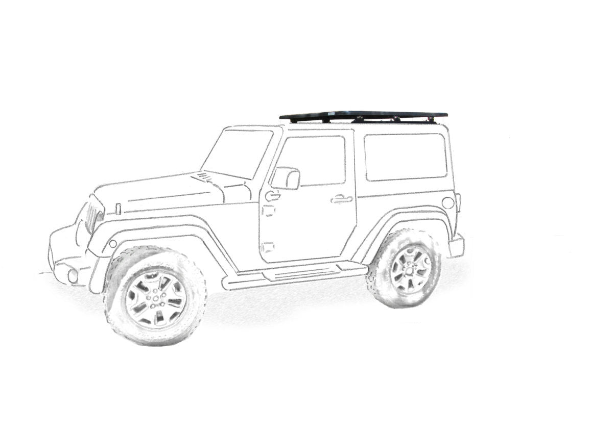 k9-rak-49-jeep-jk-3-door-1200x857. Roofrack Jeep JK 3 door