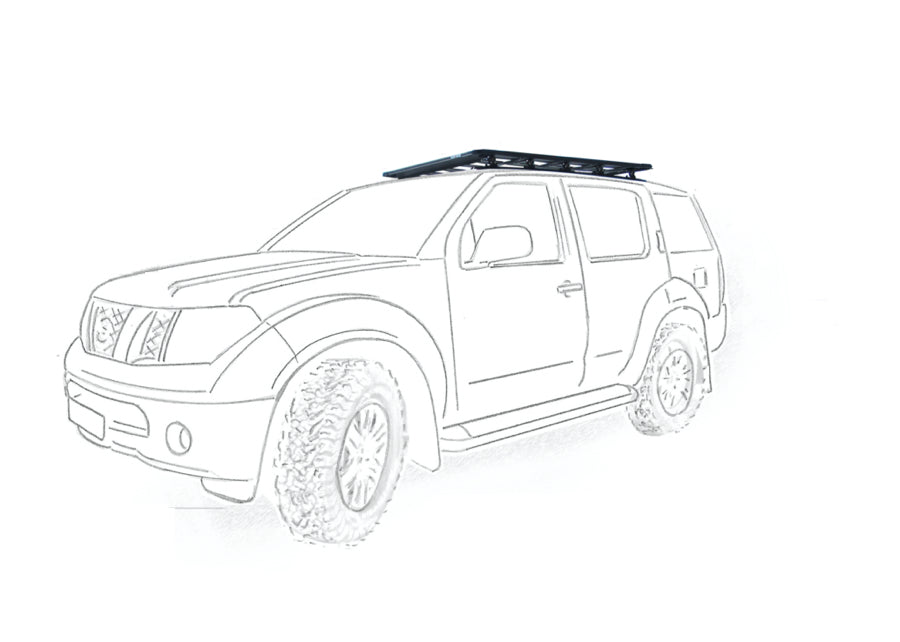 k9-rak-64-nissan-pathfinder. Roofrack Nissan Pathfinder