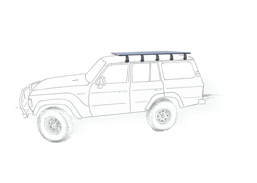 42-k9-rak-toyota-landcruiser-60-series. Roofrack Land cruiser 60