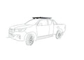 37-k9-rak-toyota-club-cab-revo. Roofrack Revo Club cab