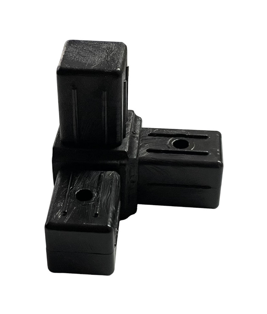 3-way-black-ind-25mm-connect-it. 3-way Connect-It Ind Black 25mm