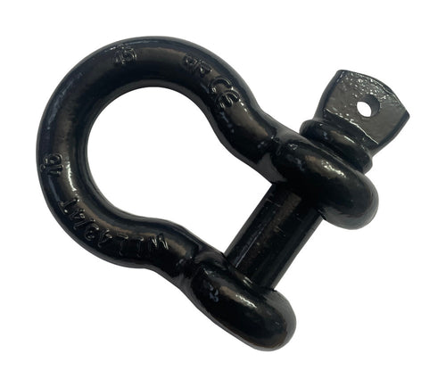 bowshack-black-4-75t. 4.75T Black bow shackle