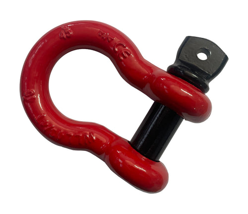 bowshack-red-4-75t. 4.75T Red bow shackle