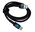 usba-c-blue. USB-CABLE A to C Type Blue
