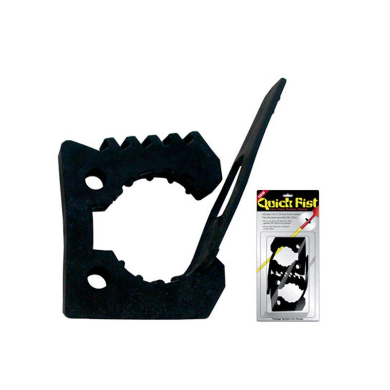quickfist-bracket. Rubber bracket for shovel
