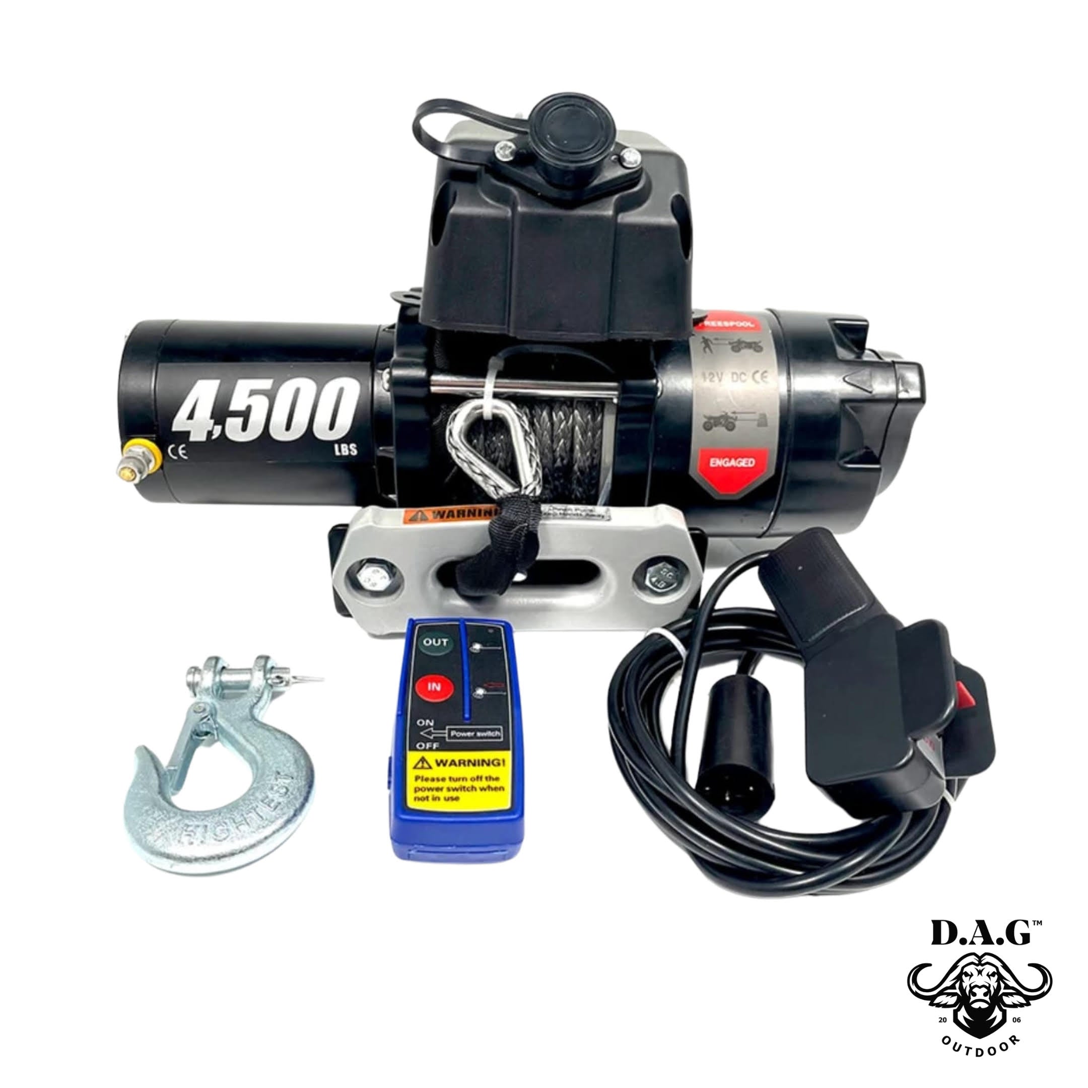 D.A.G | Bull Winch 4500lbs