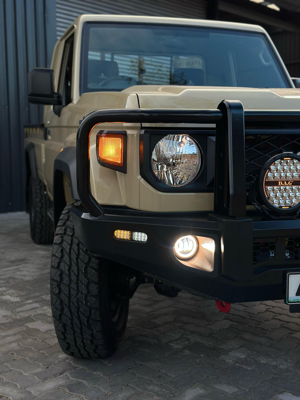 D.A.G Landcruiser 79 Series Front Bumper 2024-onwards