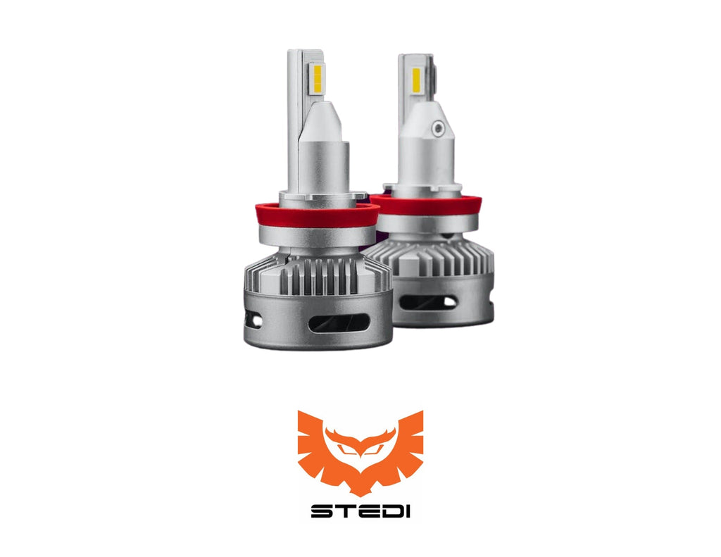 STEDI PROJECTOR HIV-1 | H9 | H8 LED HEADLIGHT GLOBES (PAIR)